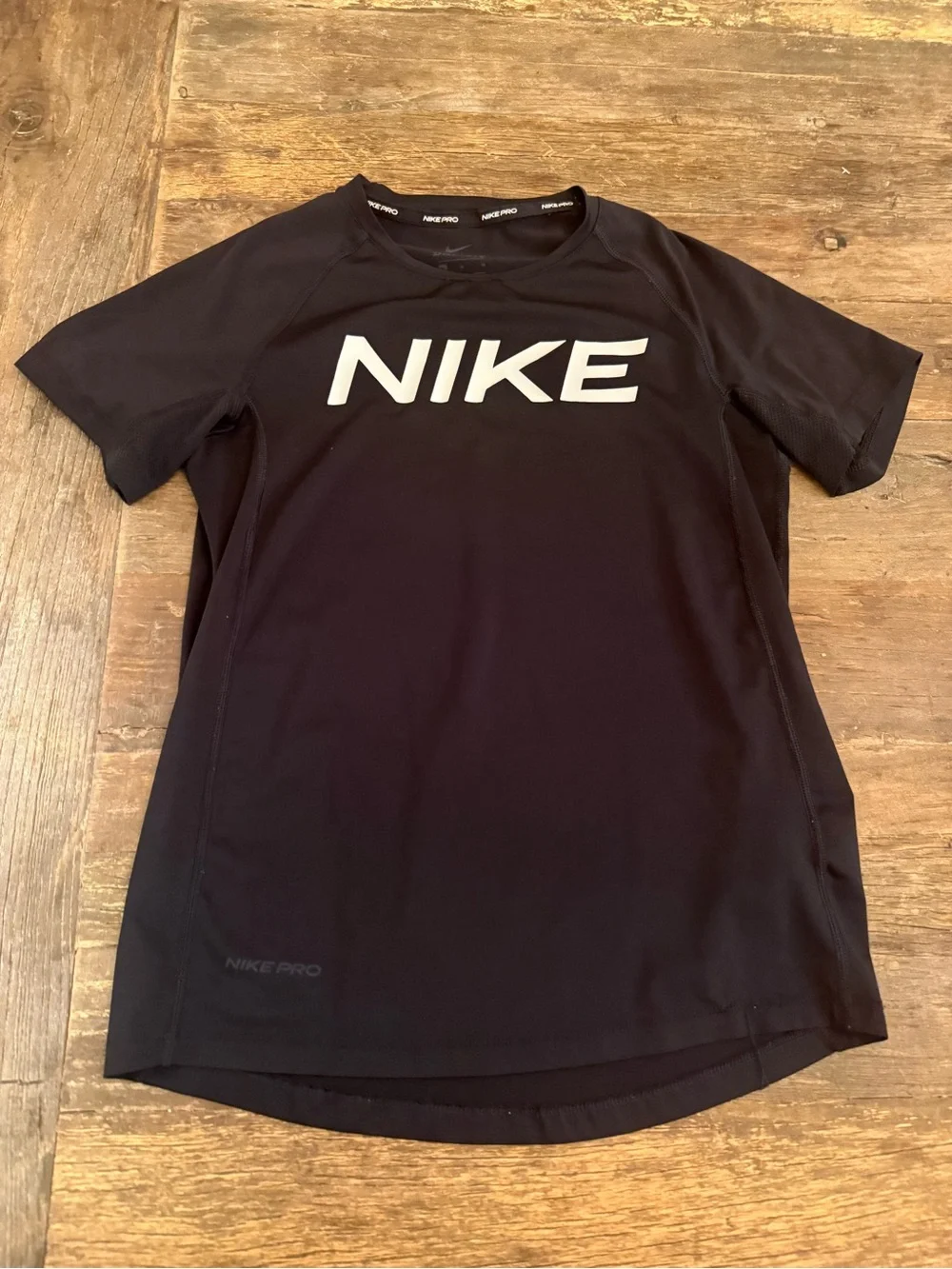 Nike Black Athletic Logo Tee